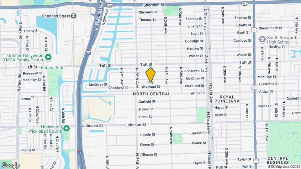 2507 Cleveland St Map and Location Details