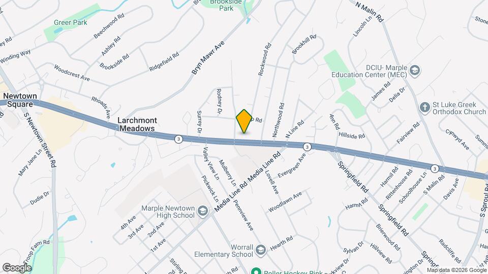 3209 West Chester Pike Map and Location Details