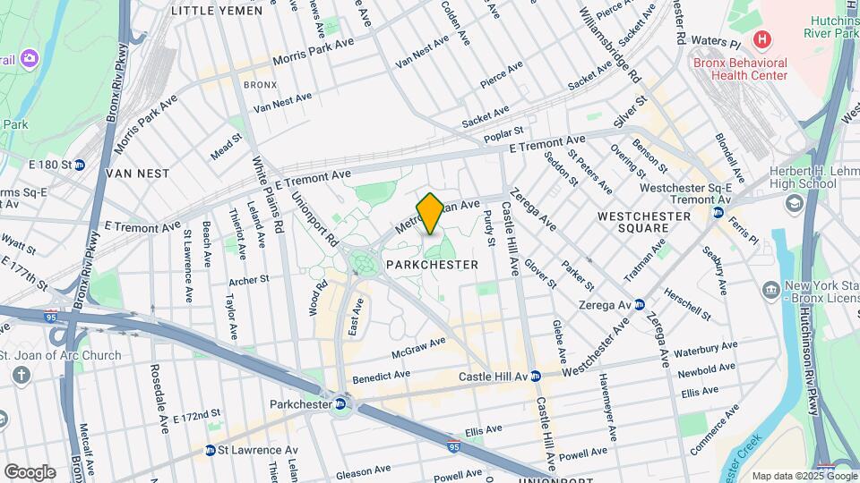 1594 Metropolitan Ave, Unit 5G Map and Location Details