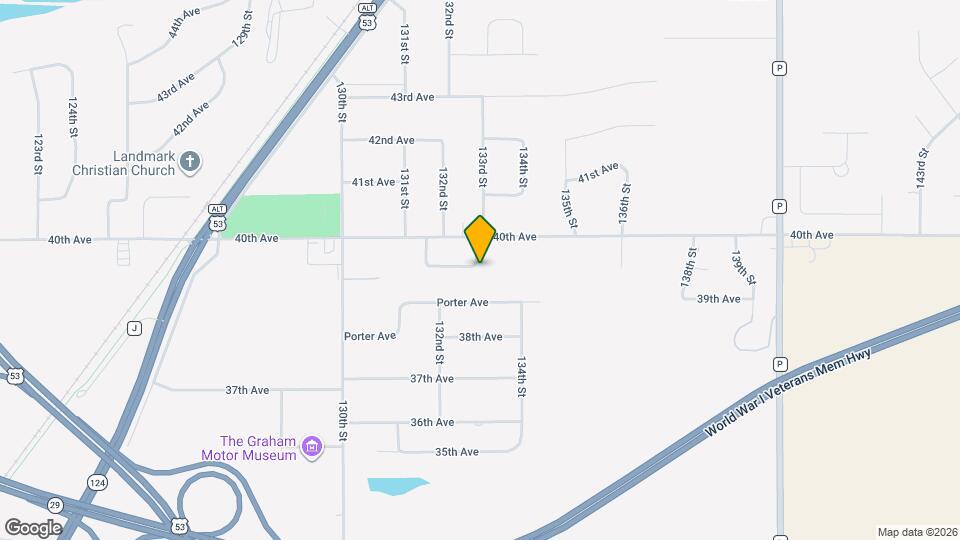 13263 39th Ave N Mapa y Detalles de la Ubicación
