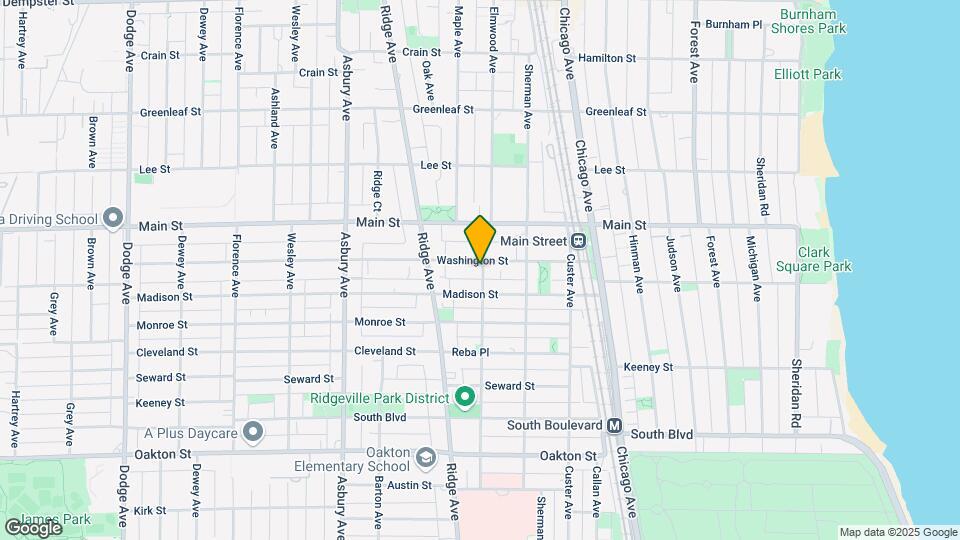 802 Elmwood Ave Map and Location Details