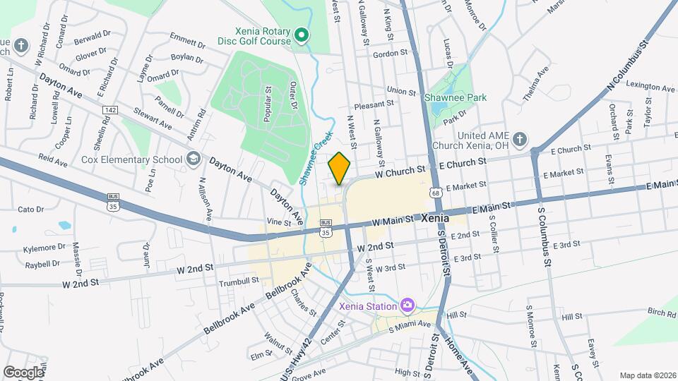 130 N Mechanic St, Unit Apt A Map and Location Details