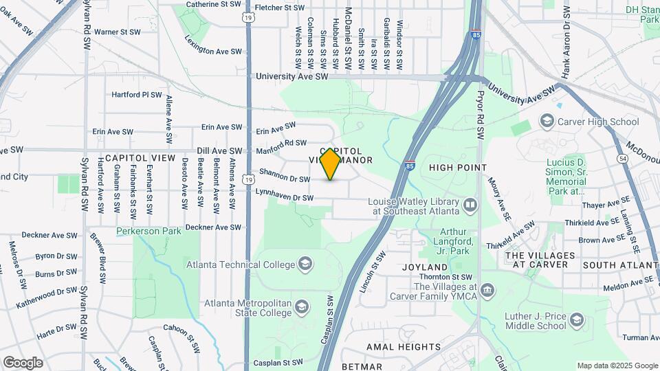 458 Shannon Dr SW Map and Location Details