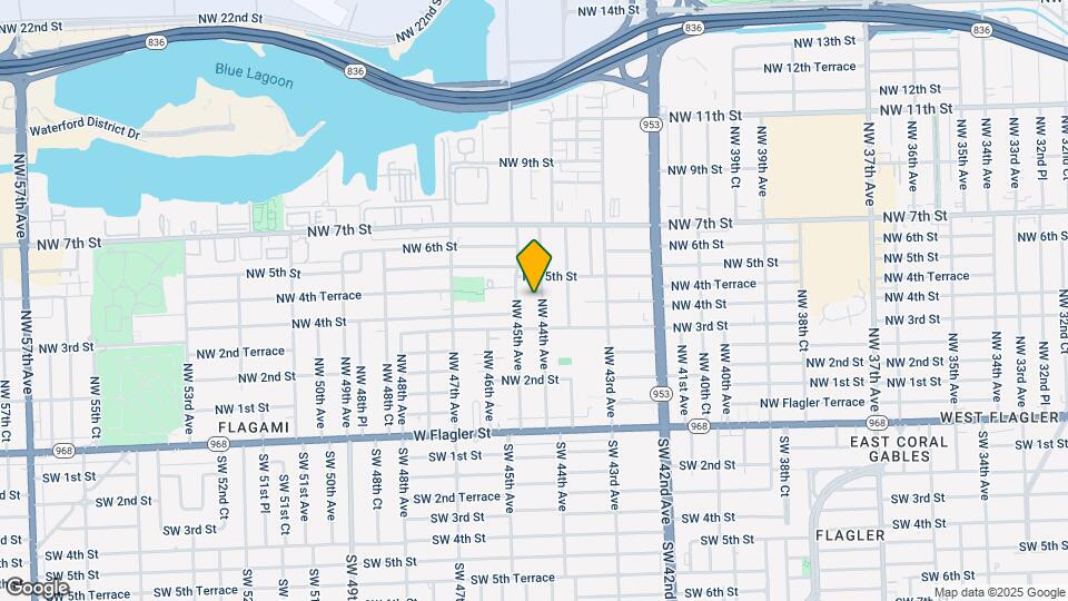 410 NW 44th Ave Map and Location Details