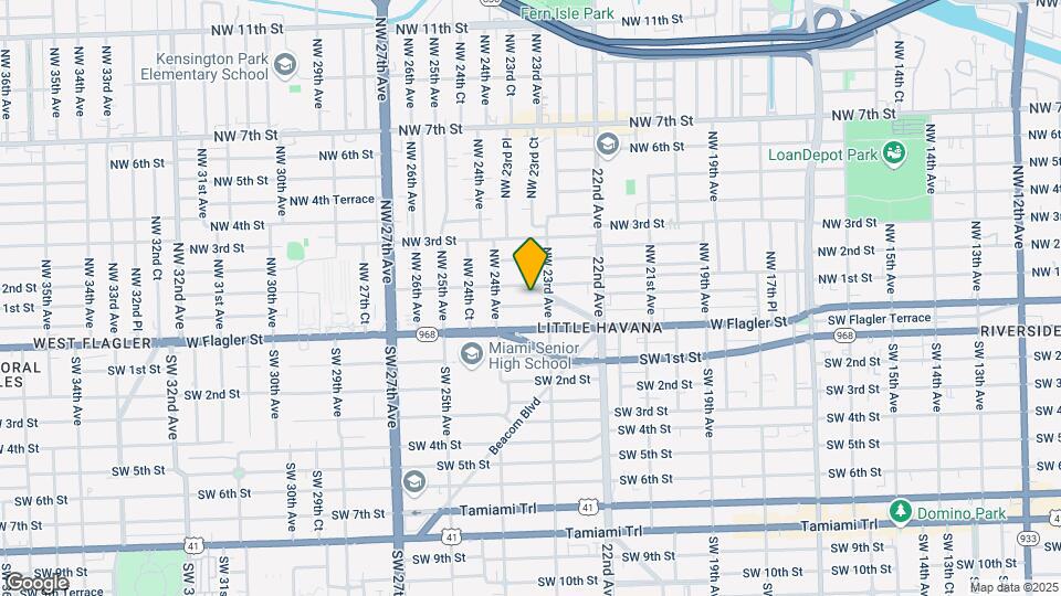 2331 NW Flagler Terrace Map and Location Details