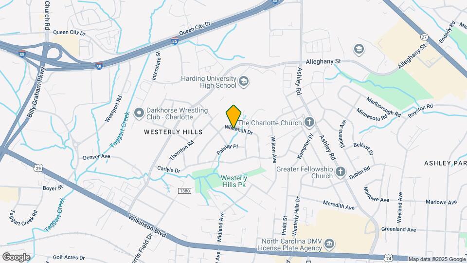 3929 Whitehall Dr Map and Location Details