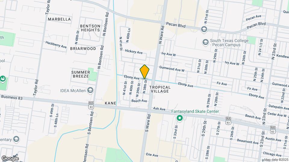 415 N 38th St Map and Location Details