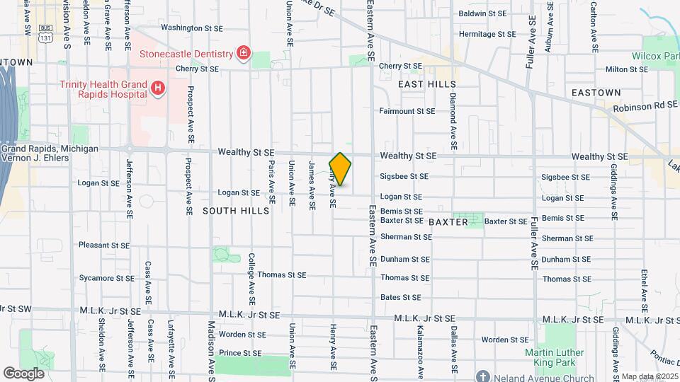 709 Logan St SE Map and Location Details