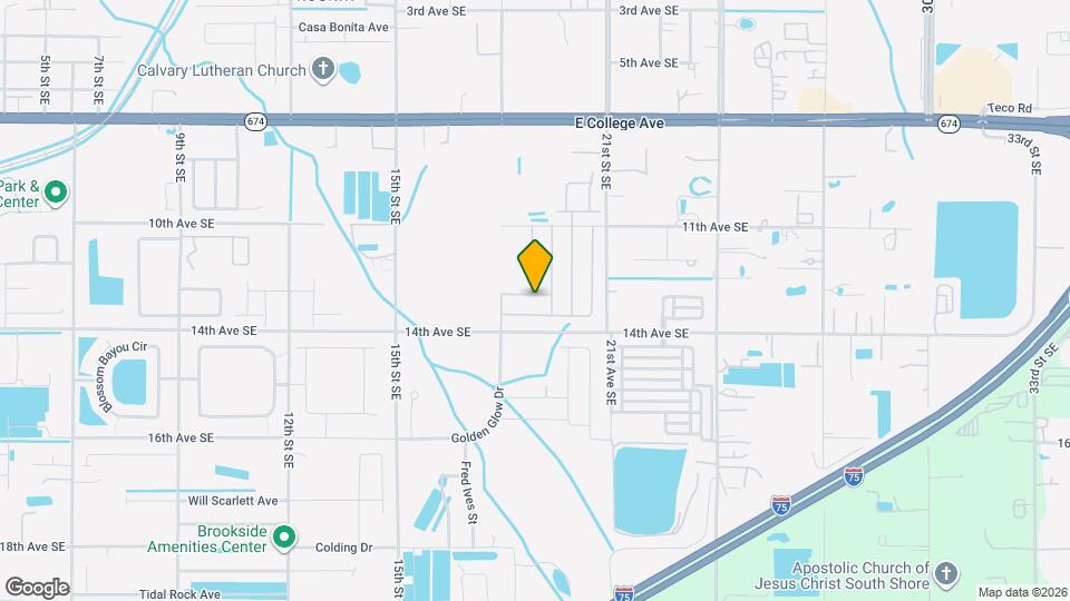 1815 Harmony Bayou Ct Map and Location Details