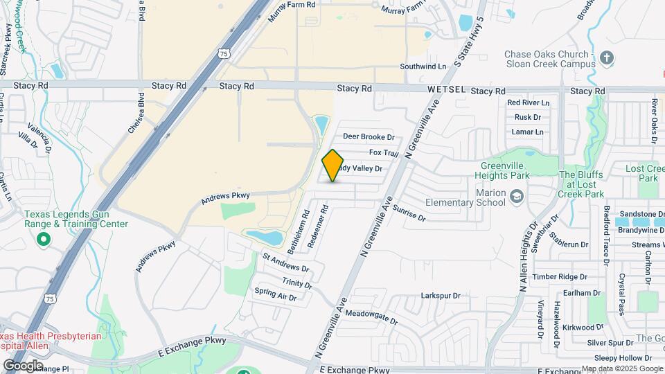 410 Arrowhead Dr Map and Location Details