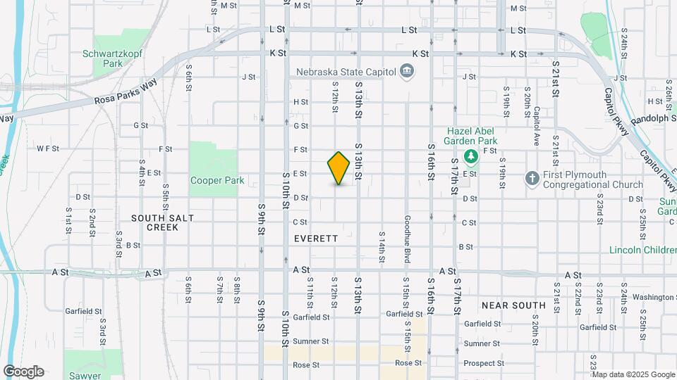 1030 S 12th St Mapa y Detalles de la Ubicación