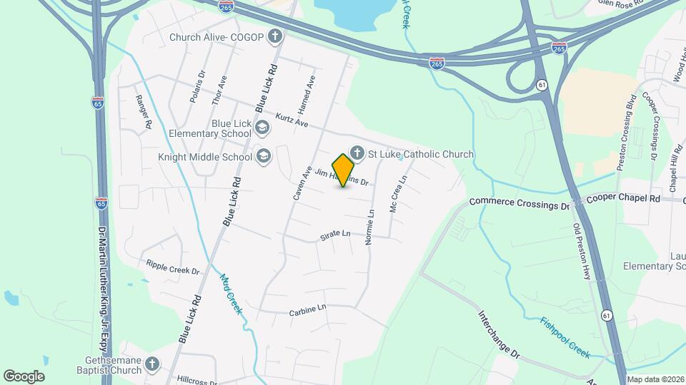 4101 Spyglass Ct Map and Location Details