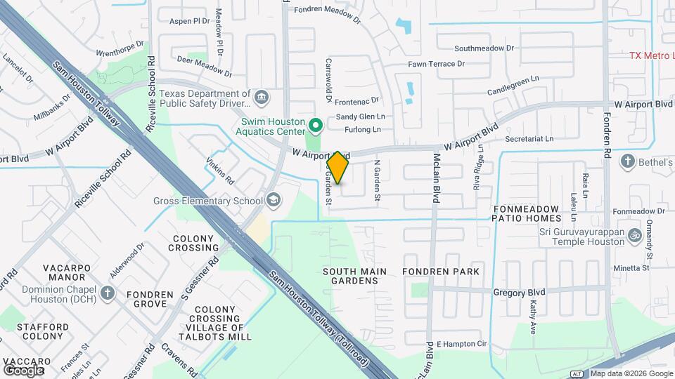 12510 Seaswept Dr Map and Location Details