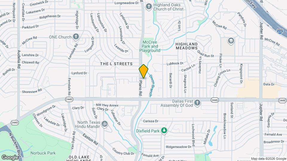 8647 Langdale Cir Map and Location Details