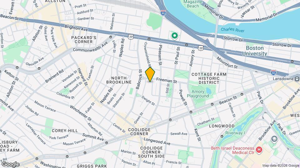 120 Browne St Map and Location Details