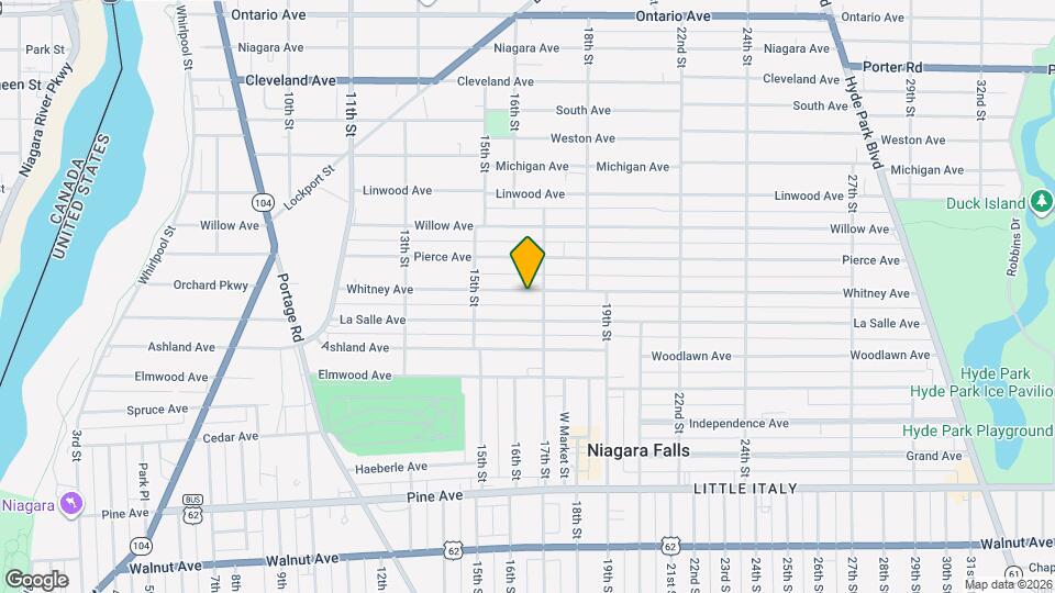 1553 Whitney Ave Map and Location Details