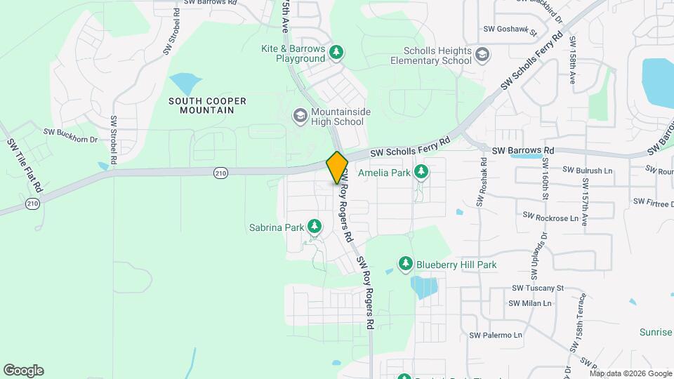 13102 SW Aubergine Ter Mapa y Detalles de la Ubicación