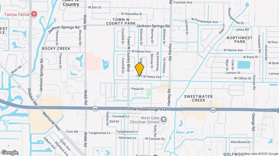 7610 W Henry Ave Map and Location Details