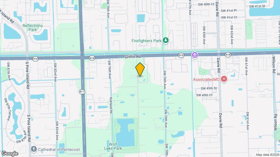 4784 SW 72nd Terrace Map and Location Details