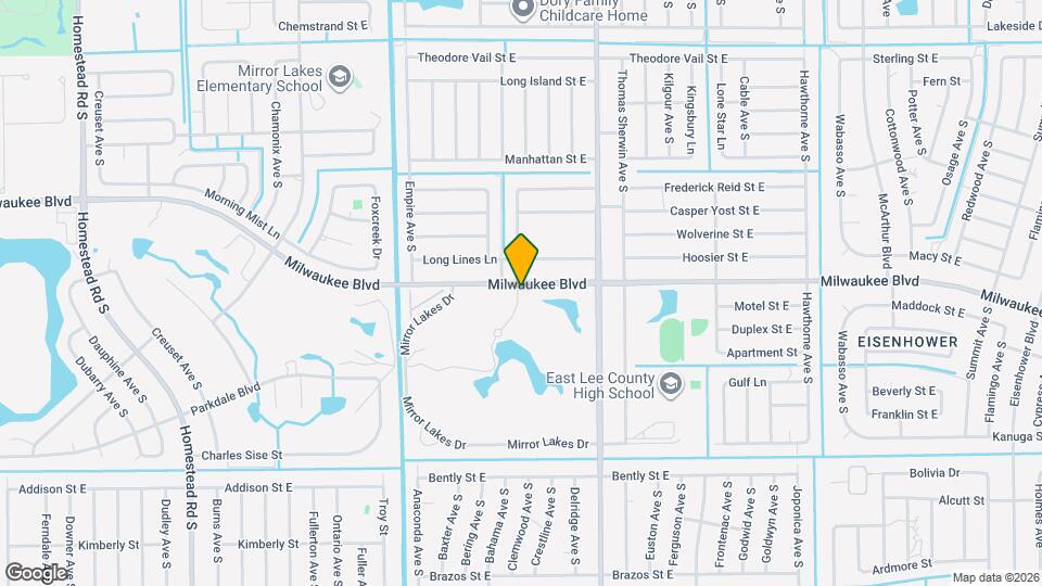 734 Milwaukee Blvd Map and Location Details