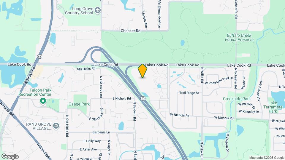 4121 Bonhill Dr Map and Location Details