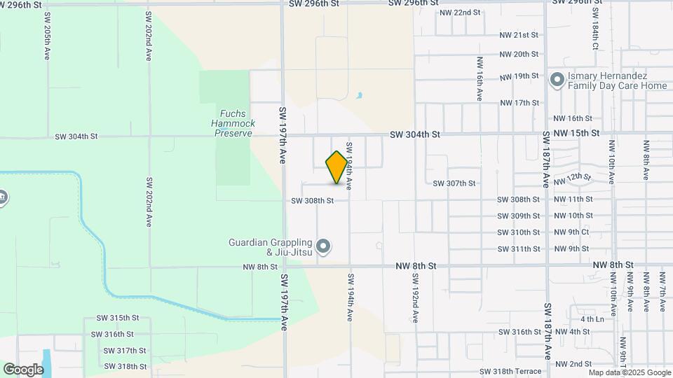 19420 SW 307th St Map and Location Details