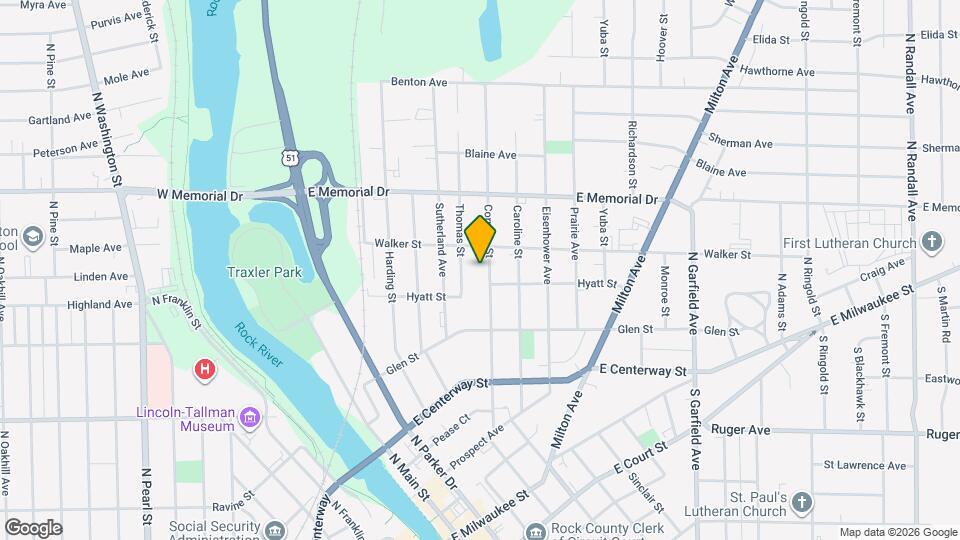 613 Cornelia St Map and Location Details