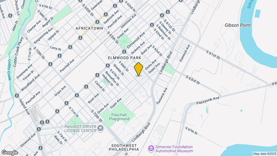 6436 Dicks Ave Mapa y Detalles de la Ubicación