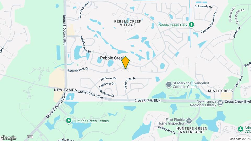 9305 Pebble Creek Dr Map and Location Details