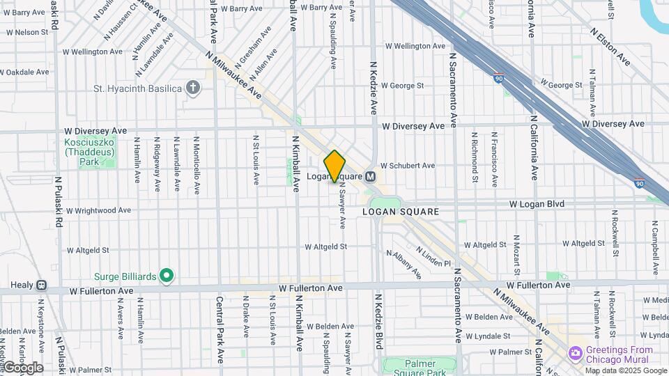 2626 N Sawyer Ave, Unit G Mapa y Detalles de la Ubicación