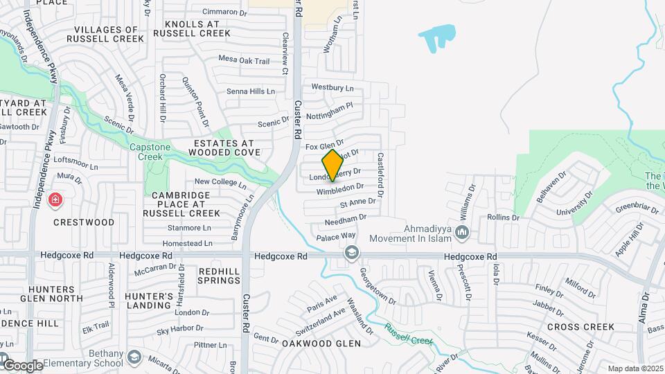 2034 Wimbledon Dr Map and Location Details