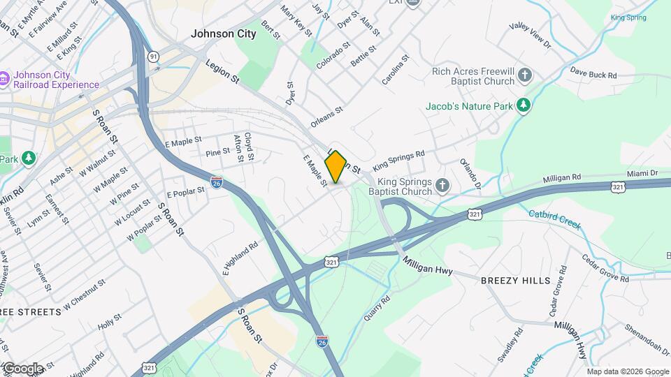 716 King Springs Rd Map and Location Details