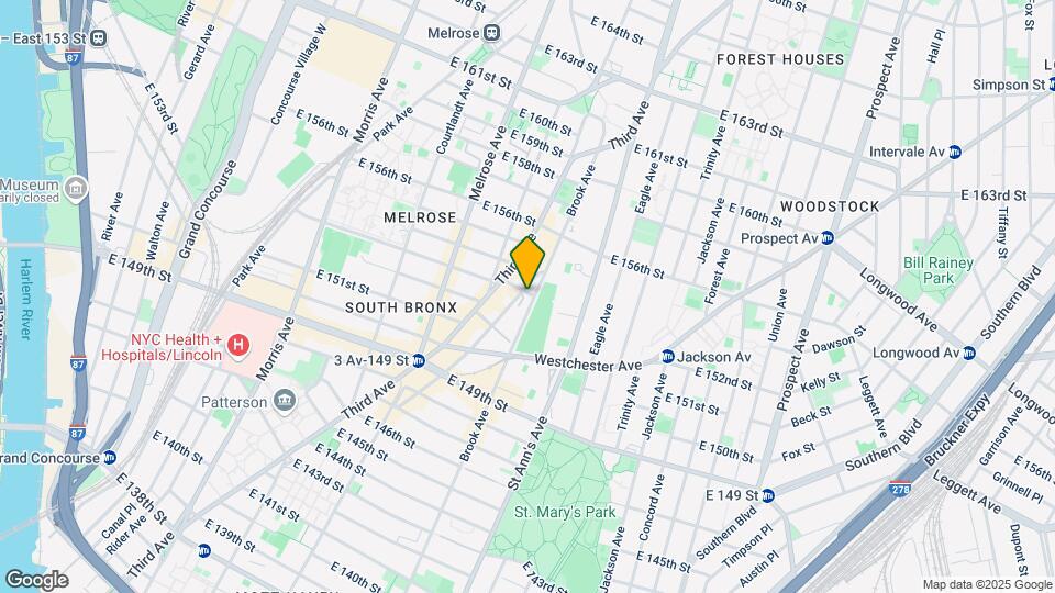 La Central C & E Mapa y Detalles de la Ubicación