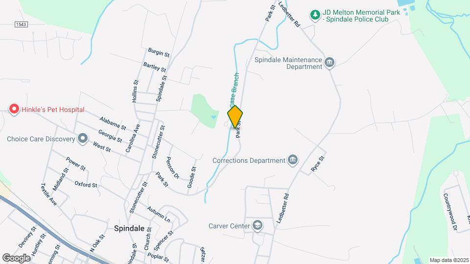 1446 Old Ballpark Rd Mapa y Detalles de la Ubicación