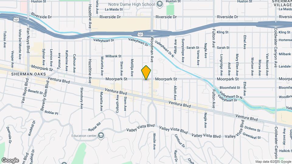 4358 Mammoth Ave, Unit 5 Mapa y Detalles de la Ubicación