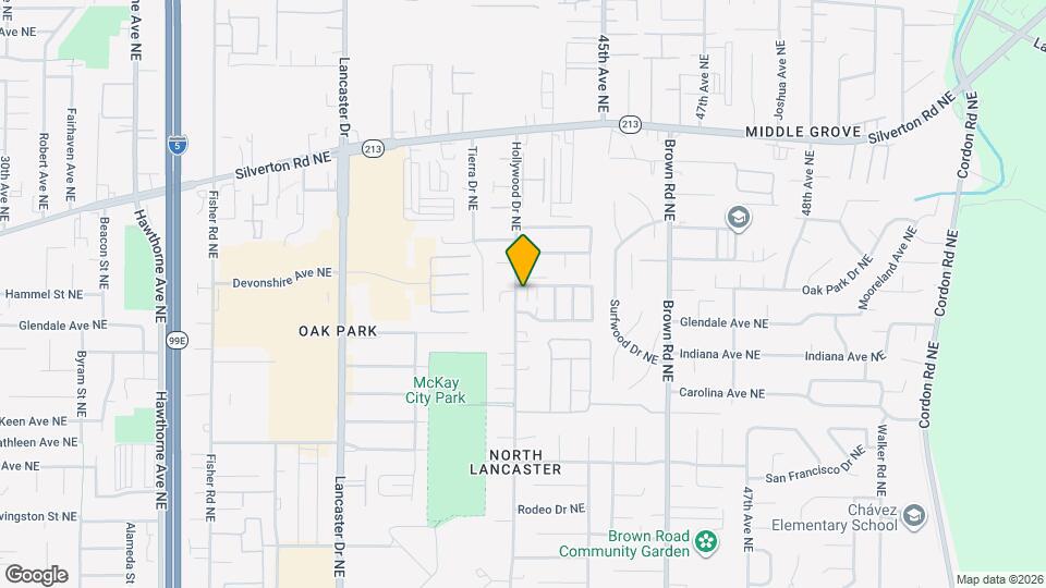 3043 Leah St NE Map and Location Details