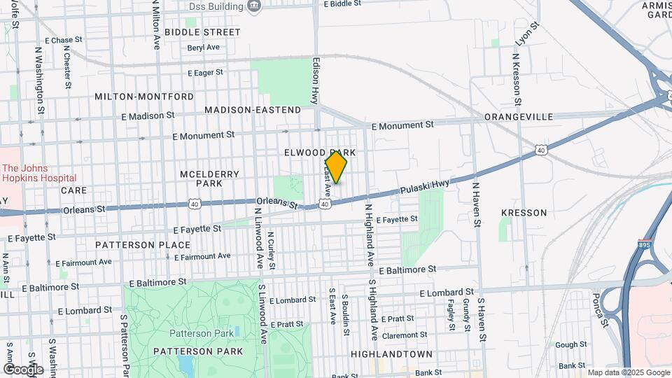 414 N Bouldin St Map and Location Details