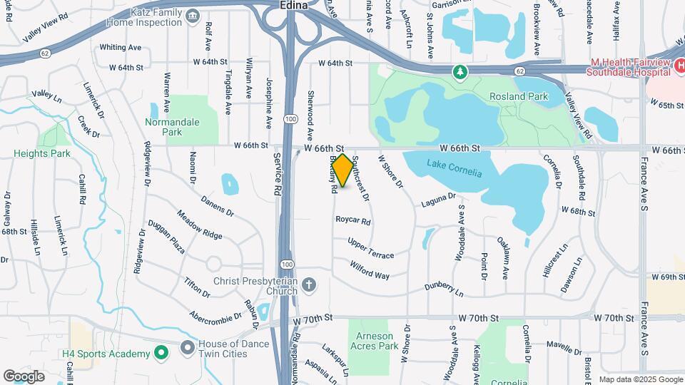 6625 Brittany Rd Map and Location Details