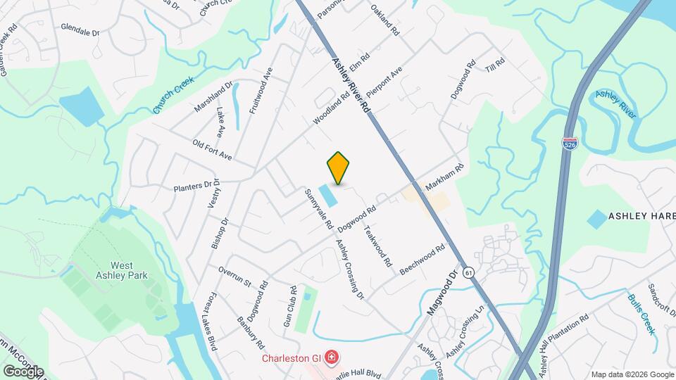 1939 Chestnut Oak Ln Map and Location Details