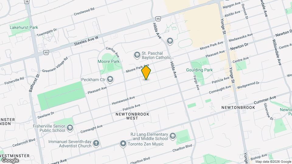 138 Goulding Ave Map and Location Details