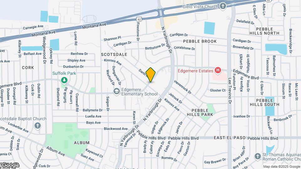 10553 Kinross Ave Map and Location Details