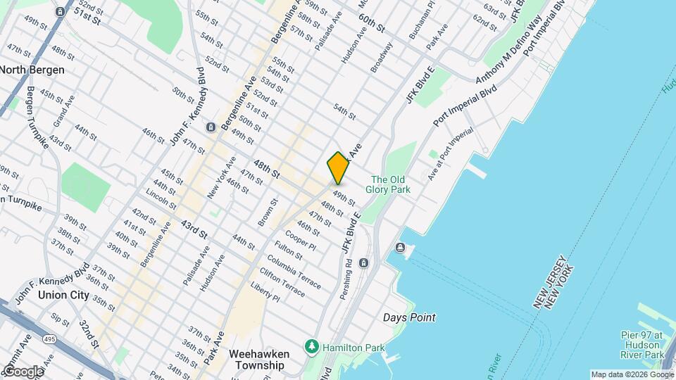 42 49th St, Unit 3 Mapa y Detalles de la Ubicación