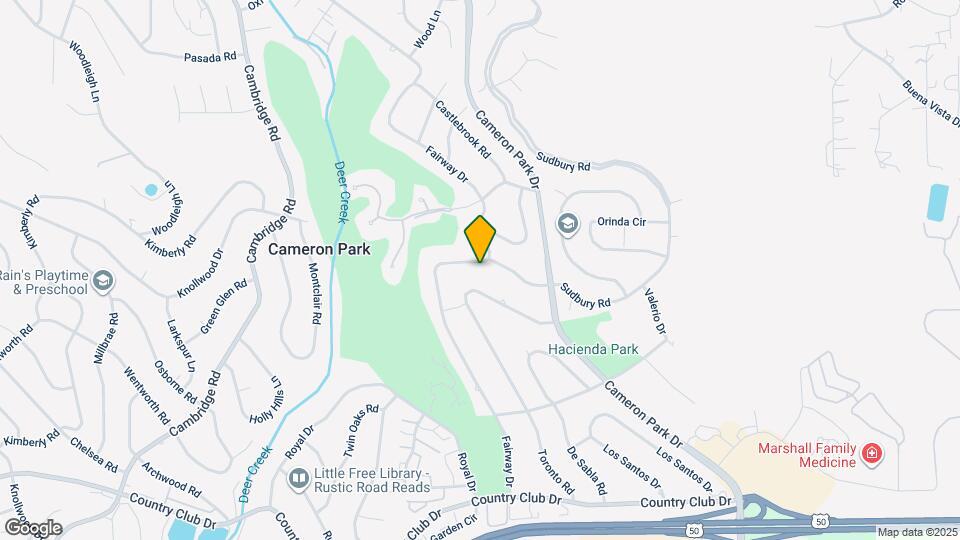 3685 Fairway Dr Map and Location Details