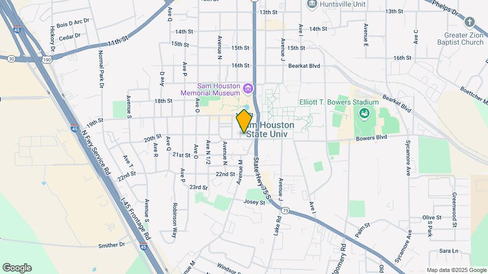 1206 20th St Map and Location Details