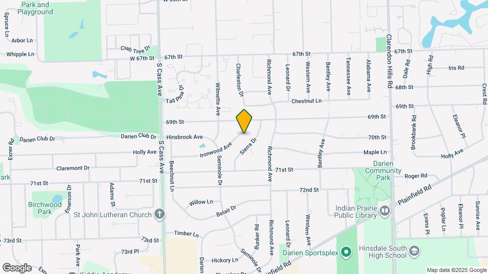 917 Ironwood Ave Map and Location Details