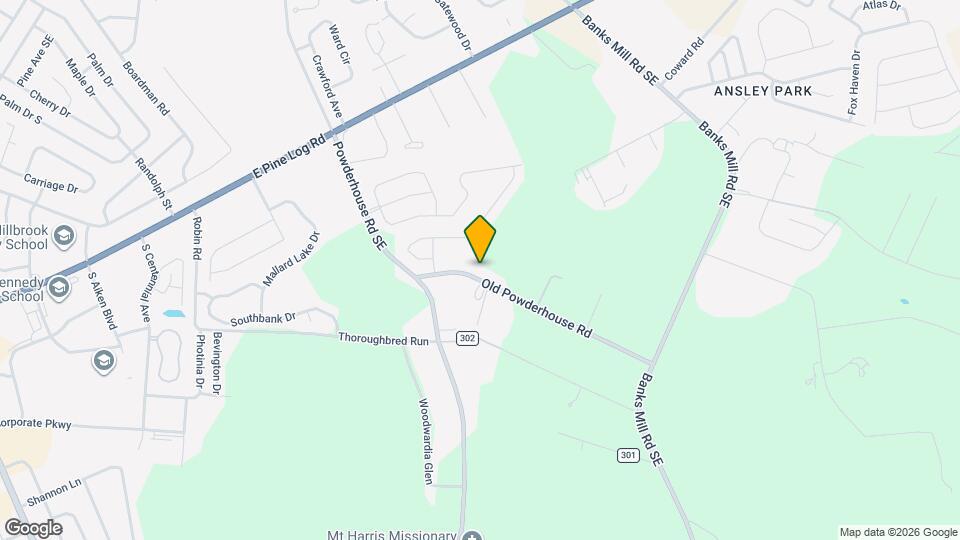 3033 Old Powderhouse Rd Map and Location Details