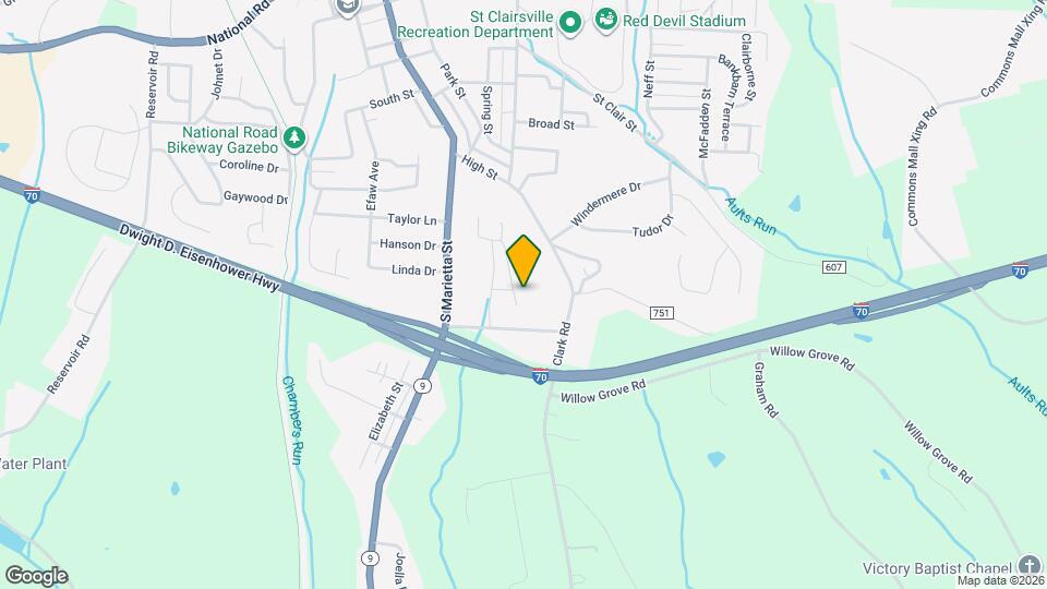 134 Carroll Dr Map and Location Details