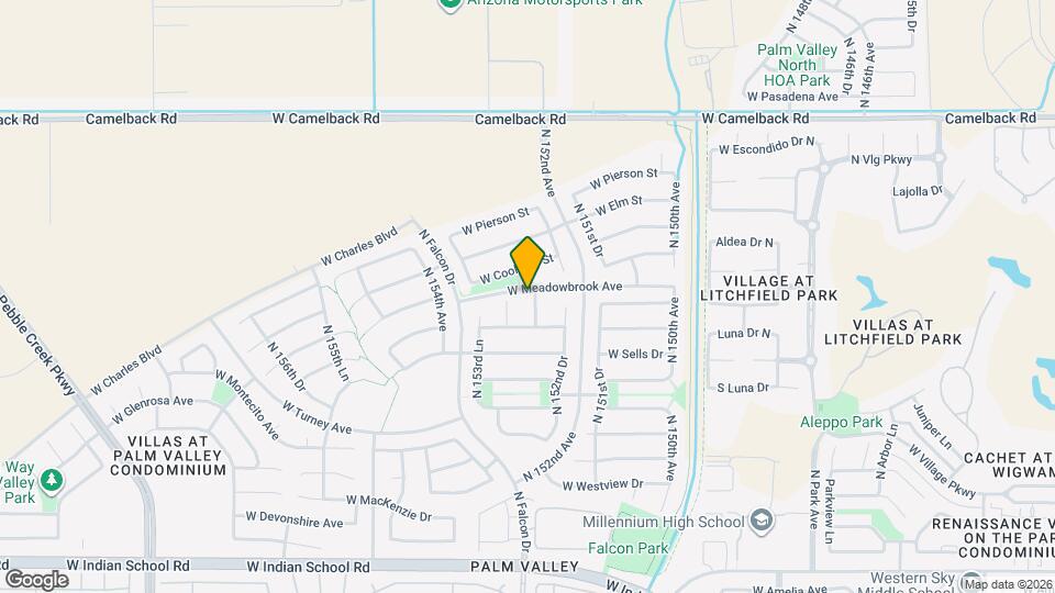 4590 N 153rd Ave Map and Location Details