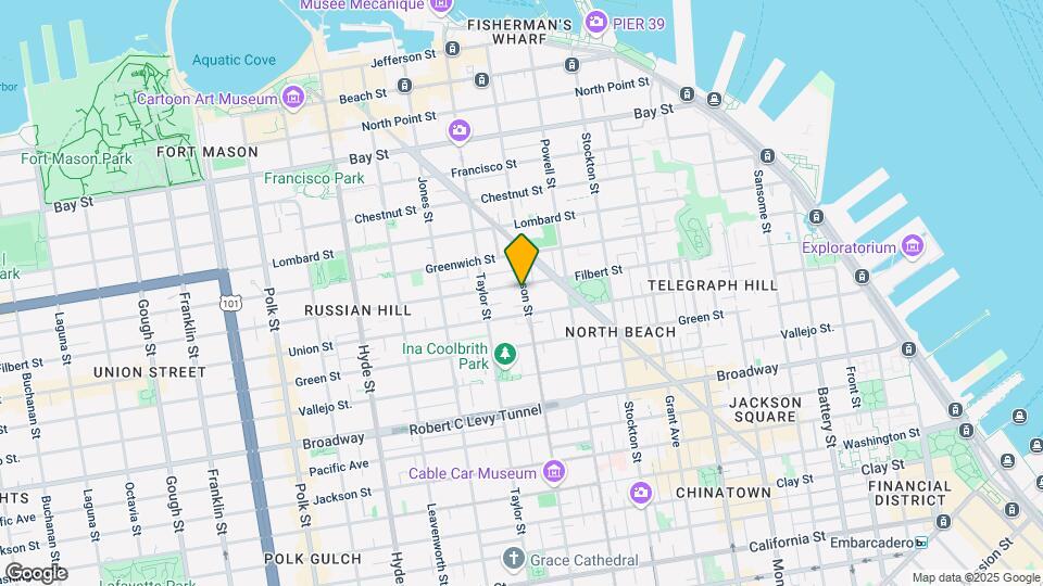 1857 Mason St Map and Location Details