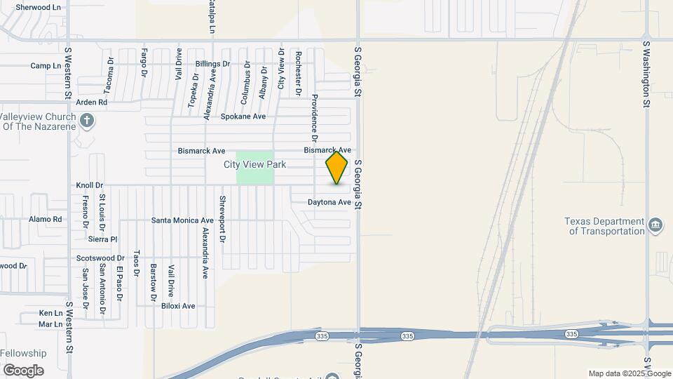 2801 Knoll Dr Map and Location Details